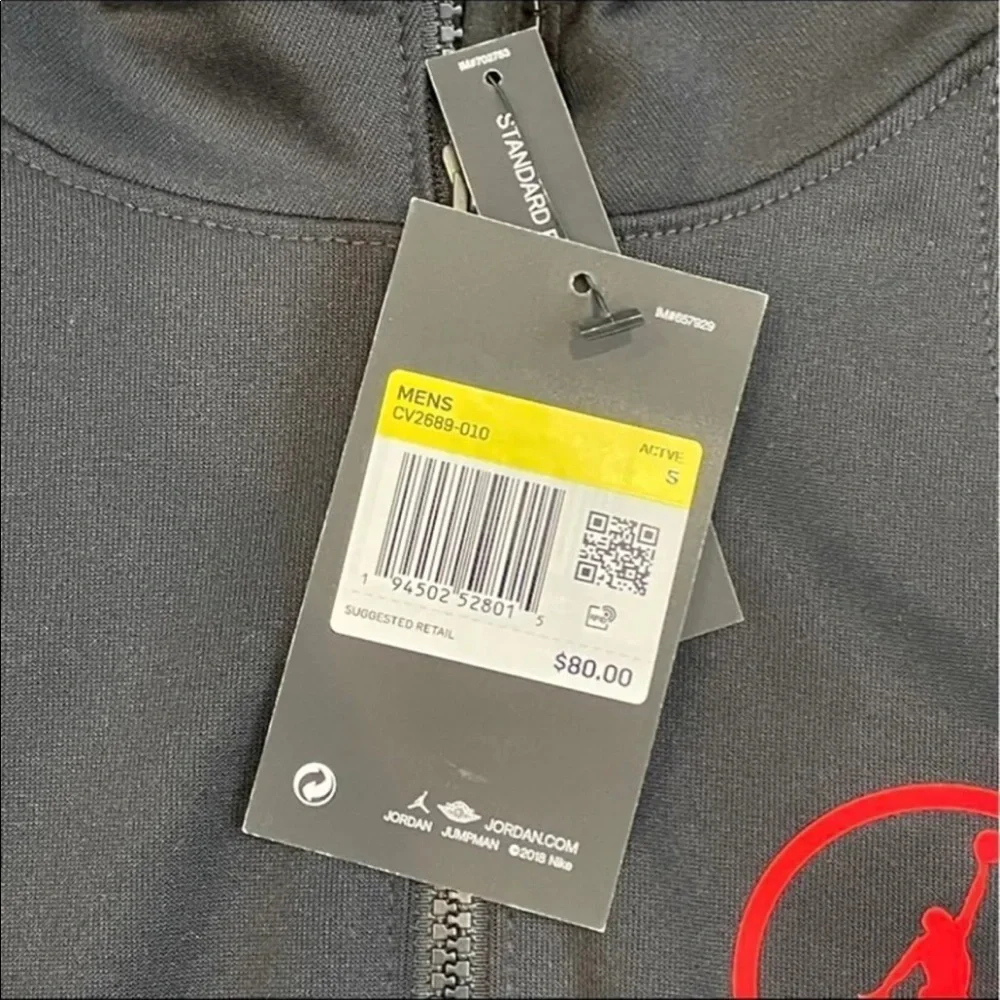 Jordan Zip-Up Jacket sz SM